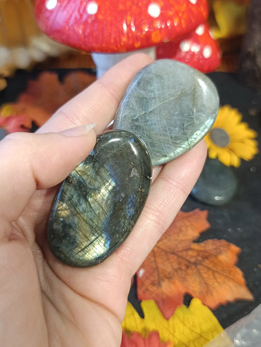 Labradorite plate