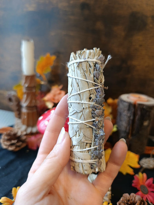 Bâton de fumigation Sauge Lavande