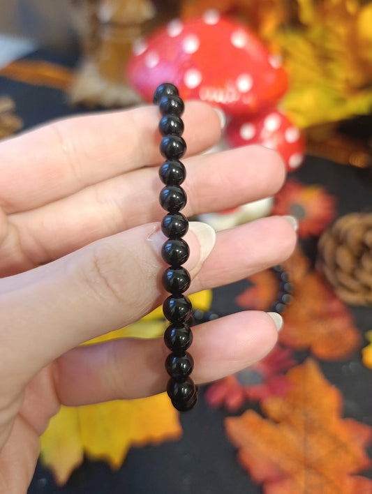 Bracelet Obsidienne noire