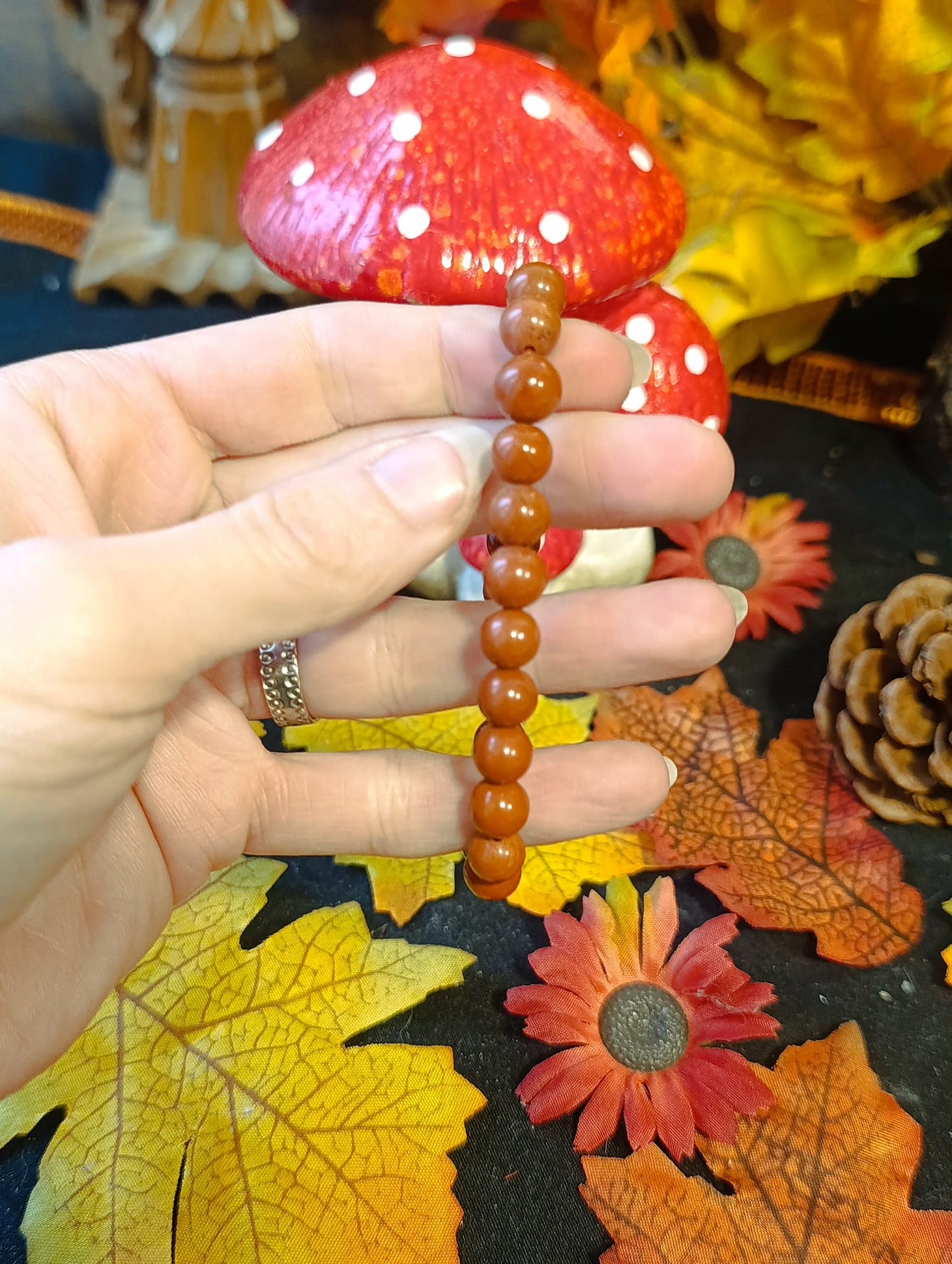 Bracelet Jaspe rouge