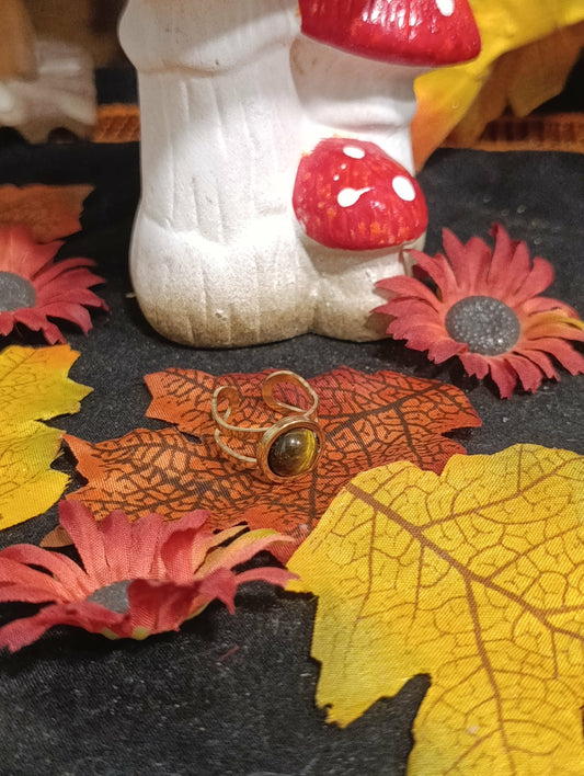 Bague Azélys Œil de Tigre