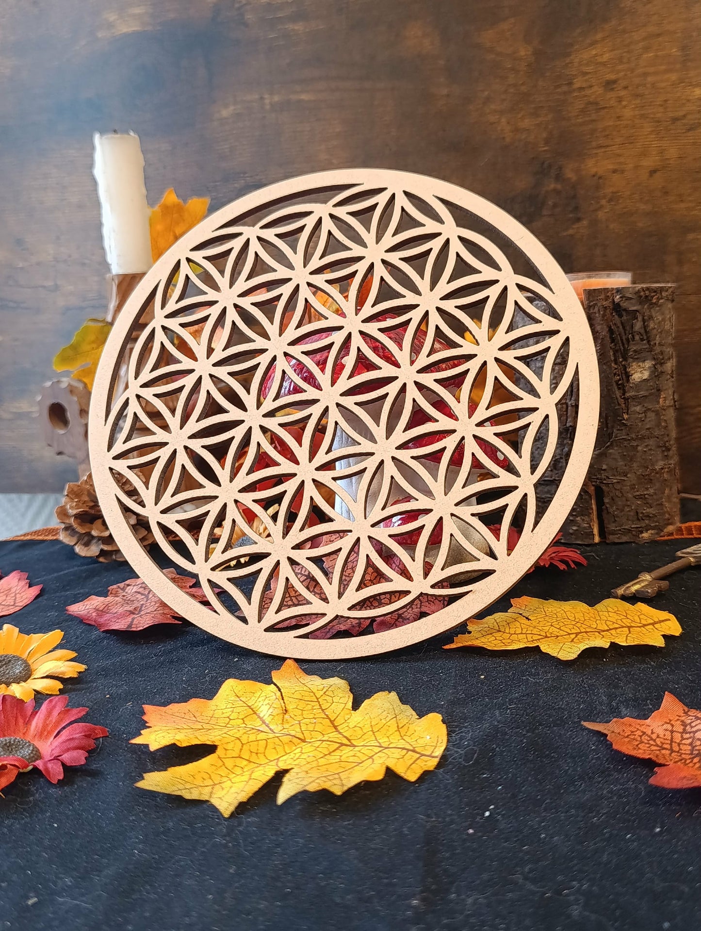 planche fleur de vie