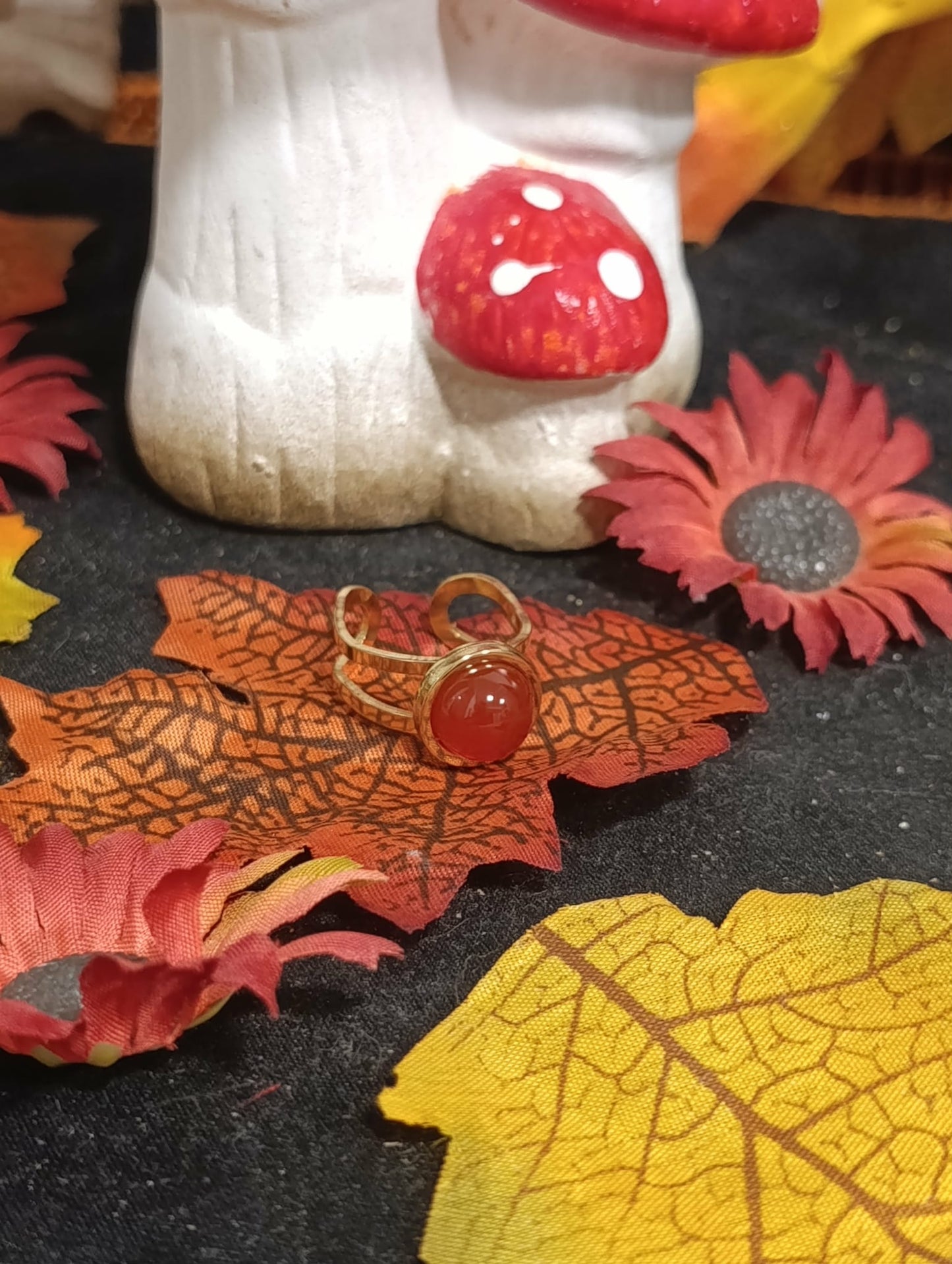 Bague Azélys Cornaline