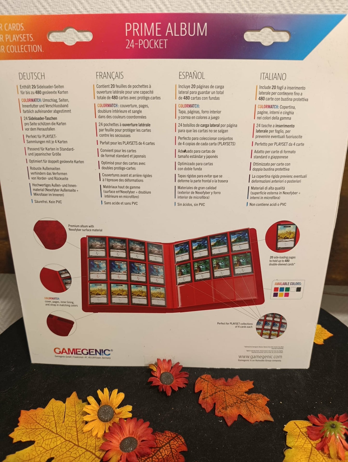 Album bleu 480 cartes