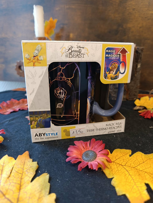 Tasse La belle et la bête change de couleur Disney