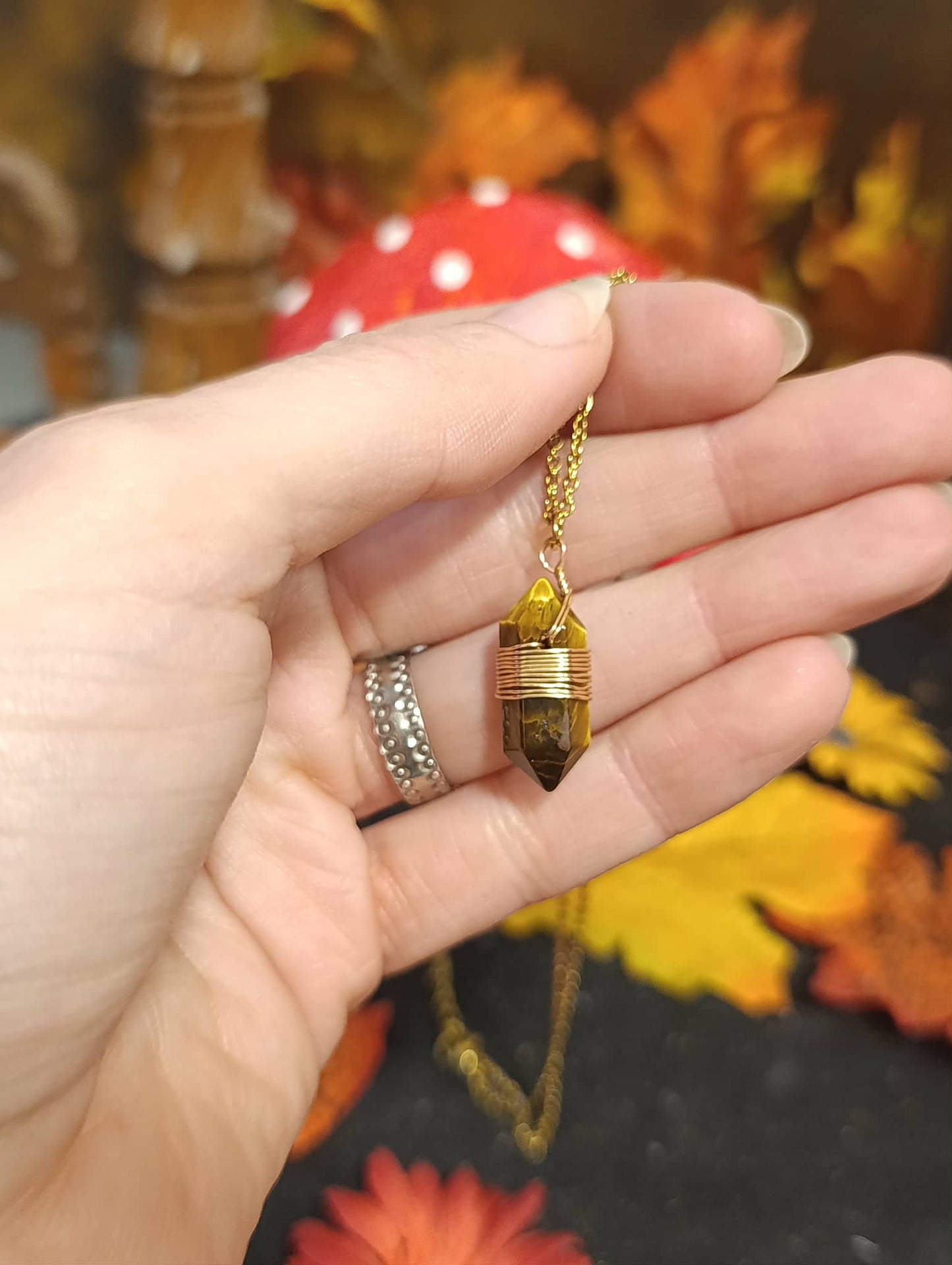 Collier Essentiana Boho Oeil de Tigre