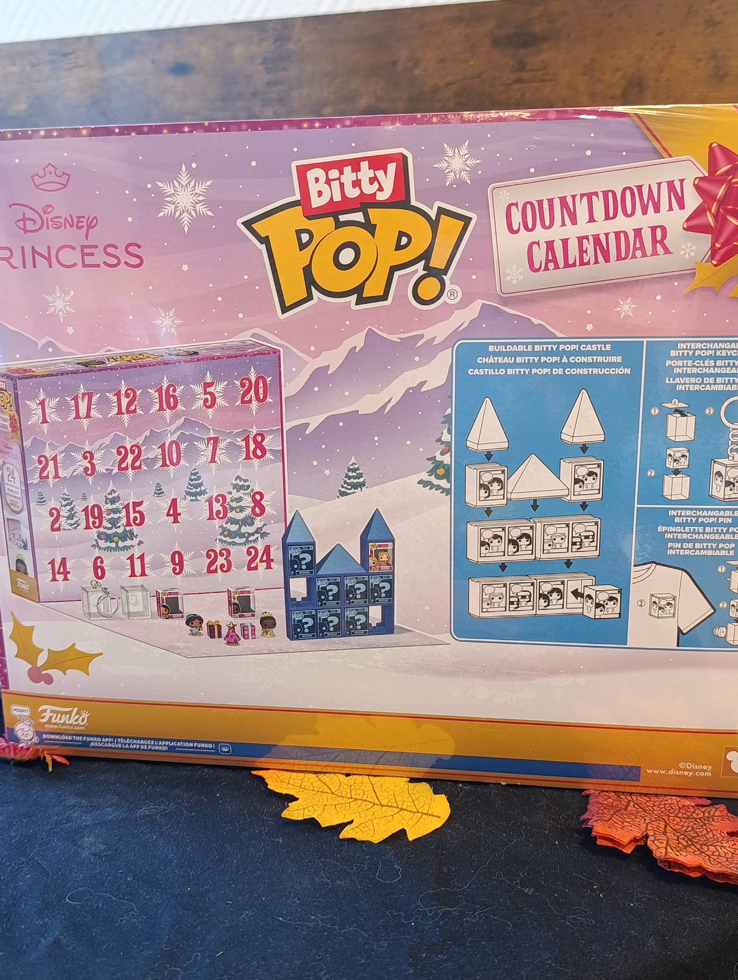 Calendrier de l'avent Bitty pop Princesse
