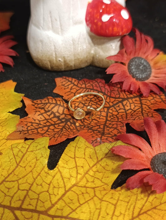 Bague Lune Cristal de Roche