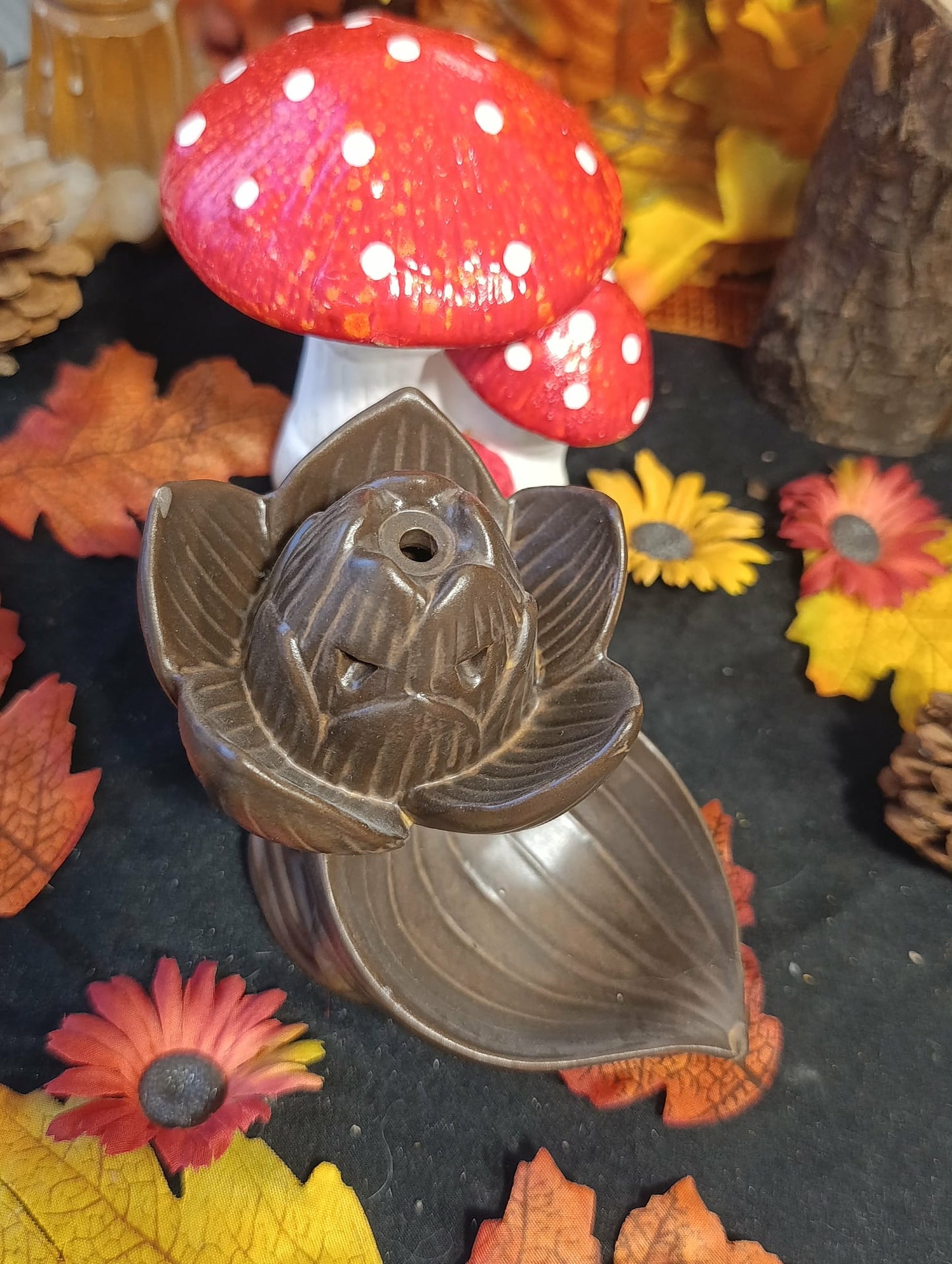 Brûleur encens Lotus refoulement