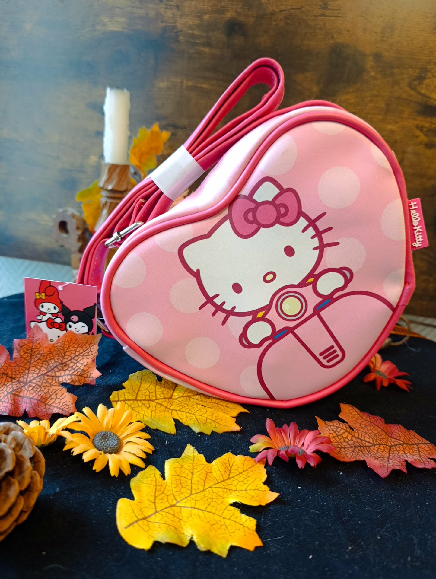 Petit sac coeur Hello Kitty