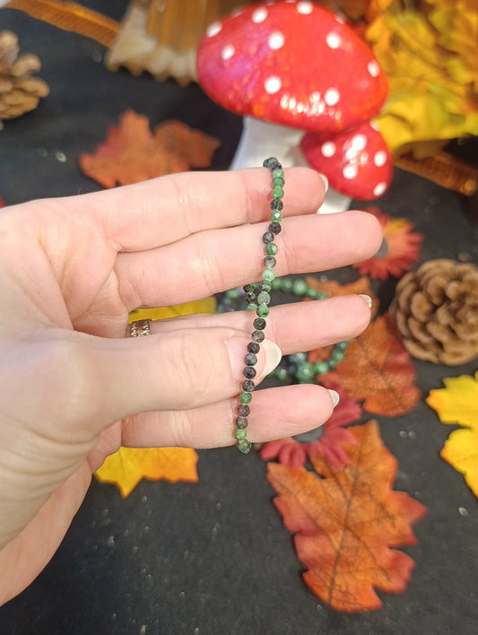 Bracelet Rubis Zoïsite