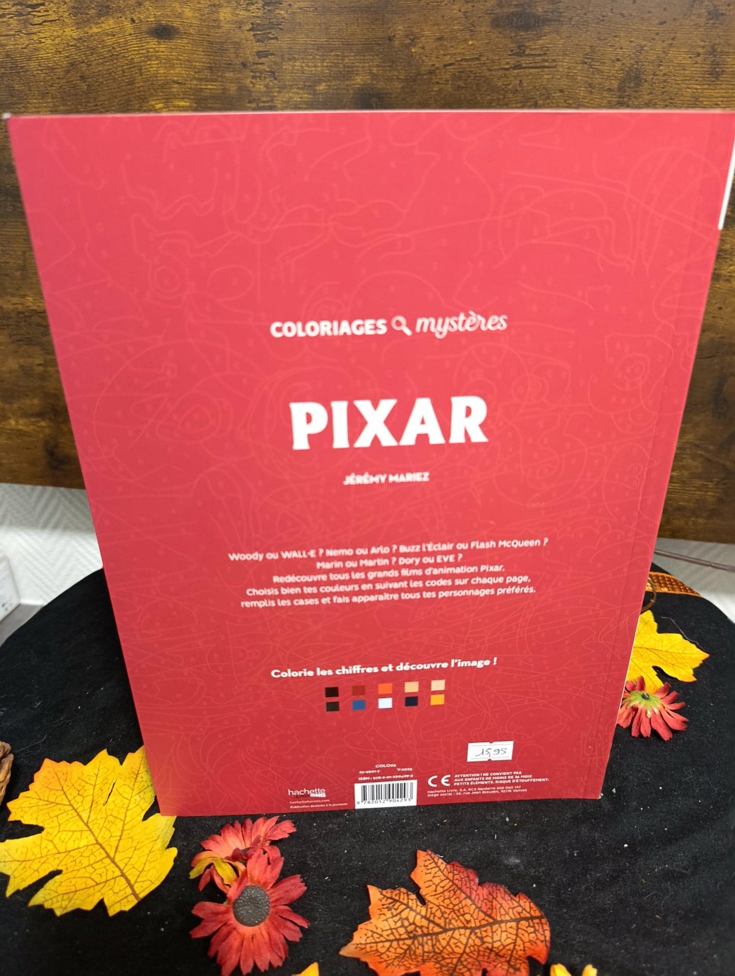 Pixar Disney Coloriages mystères