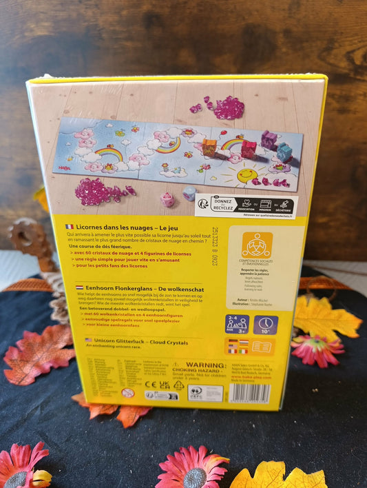 Jeu Licornes dans les nuages