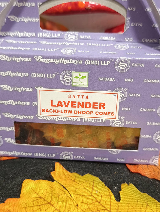 Satya Cône à refoulement Lavande