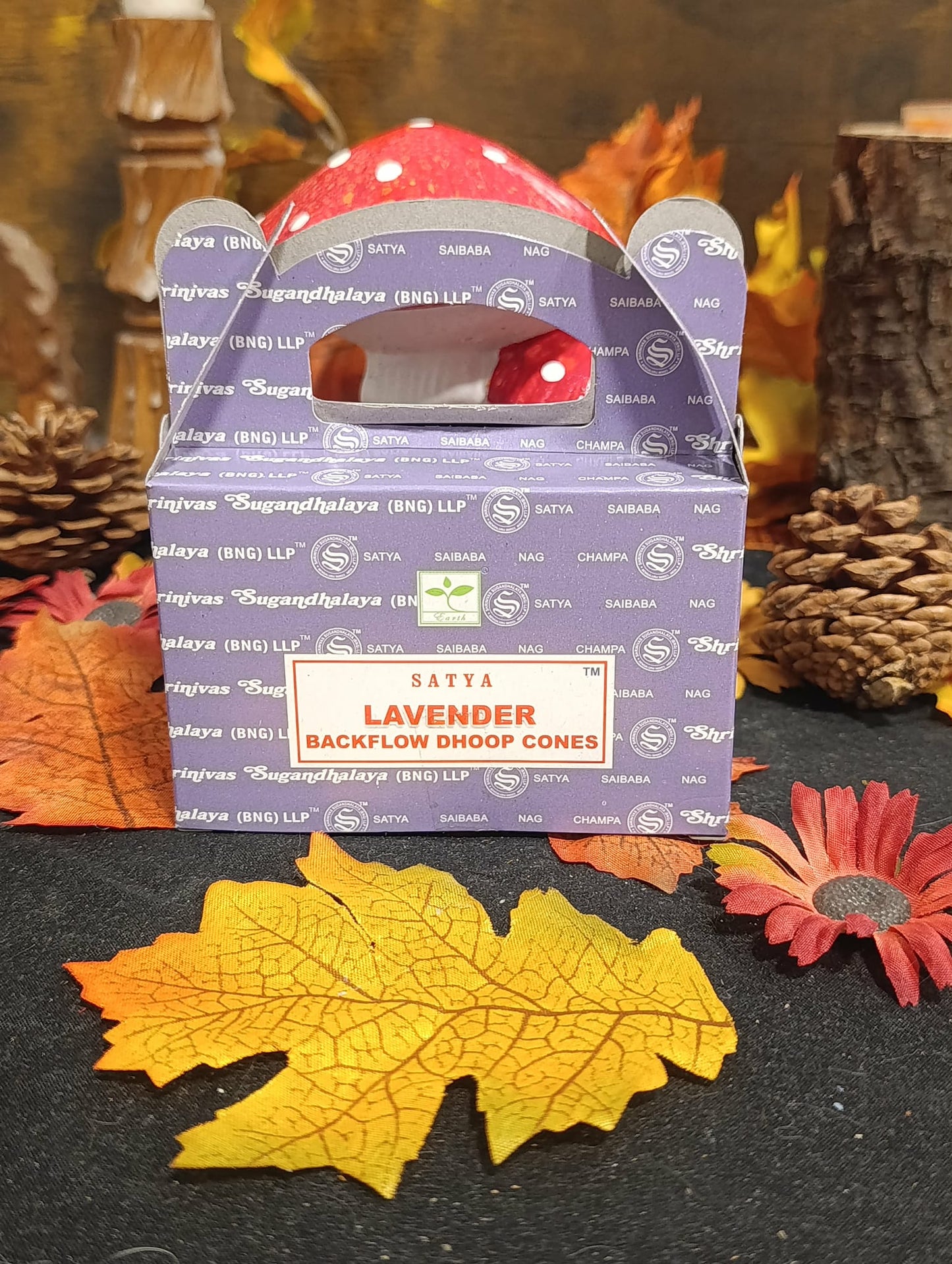 Satya Cône à refoulement Lavande