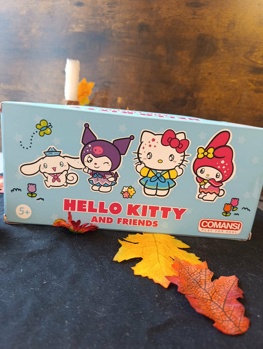 Lot de 4 Figurines Hello Kitty and Friends