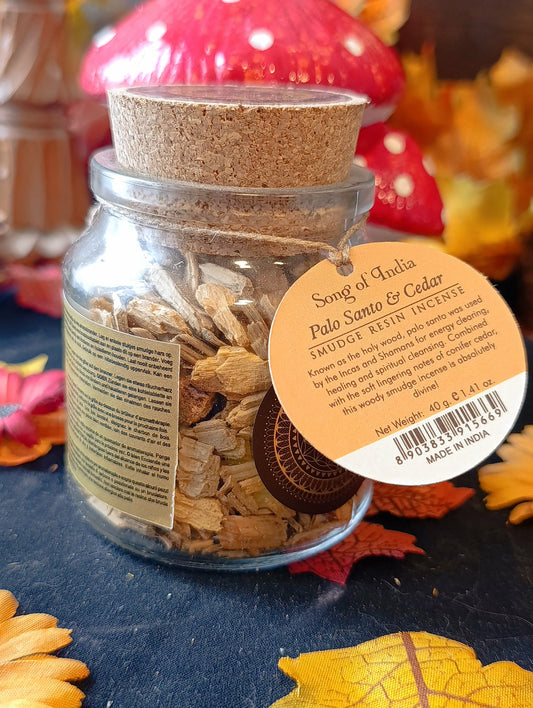 Encens Organic Goodness Palo Santo et Cèdre