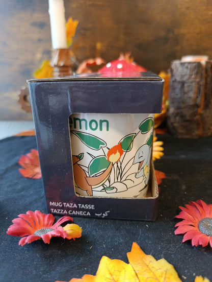 Tasse Pokémon Salamèche et Carapuce