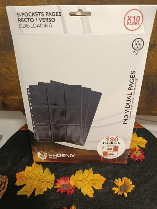 10 Pages classeur 180 cartes