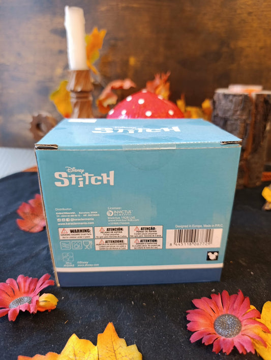 Tasse avec Stitch fond rose