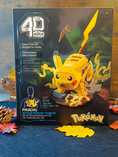 Puzzle model kit 4Dbuild Pikachu pokémon