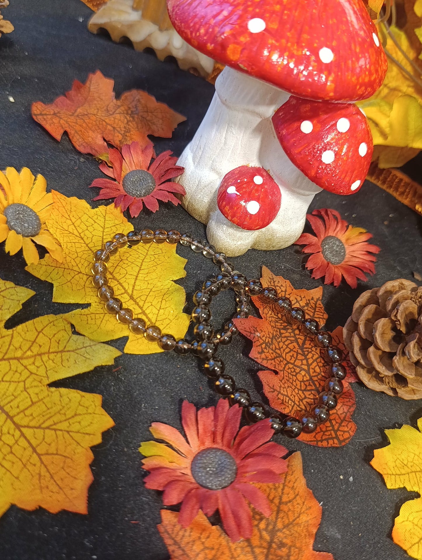 Bracelet Cristal de Roche Fumé