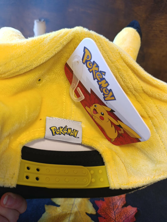 Casquette Pikachu peluche avec oreilles Officielle Difuzed