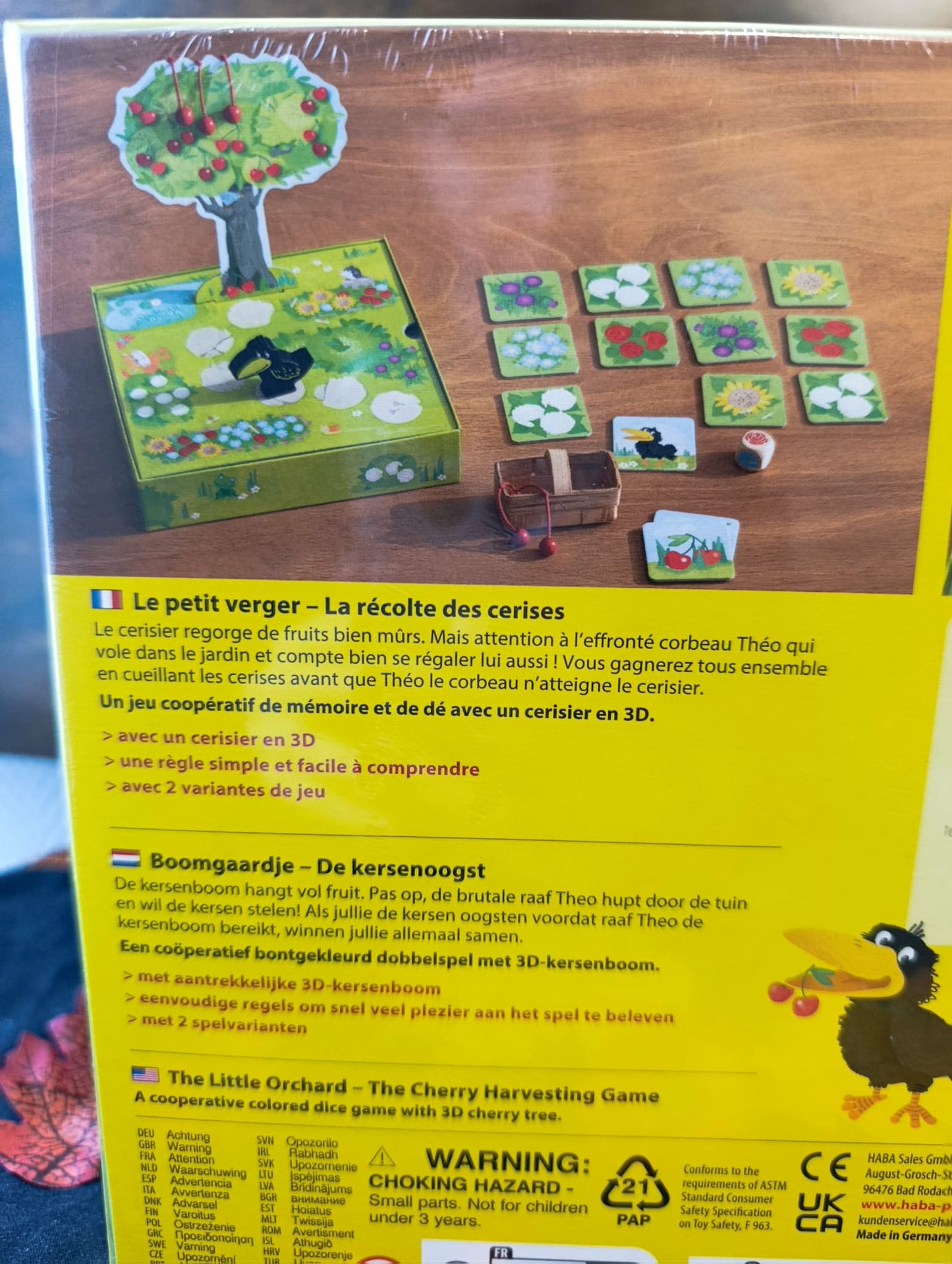 Jeu Le petit verger