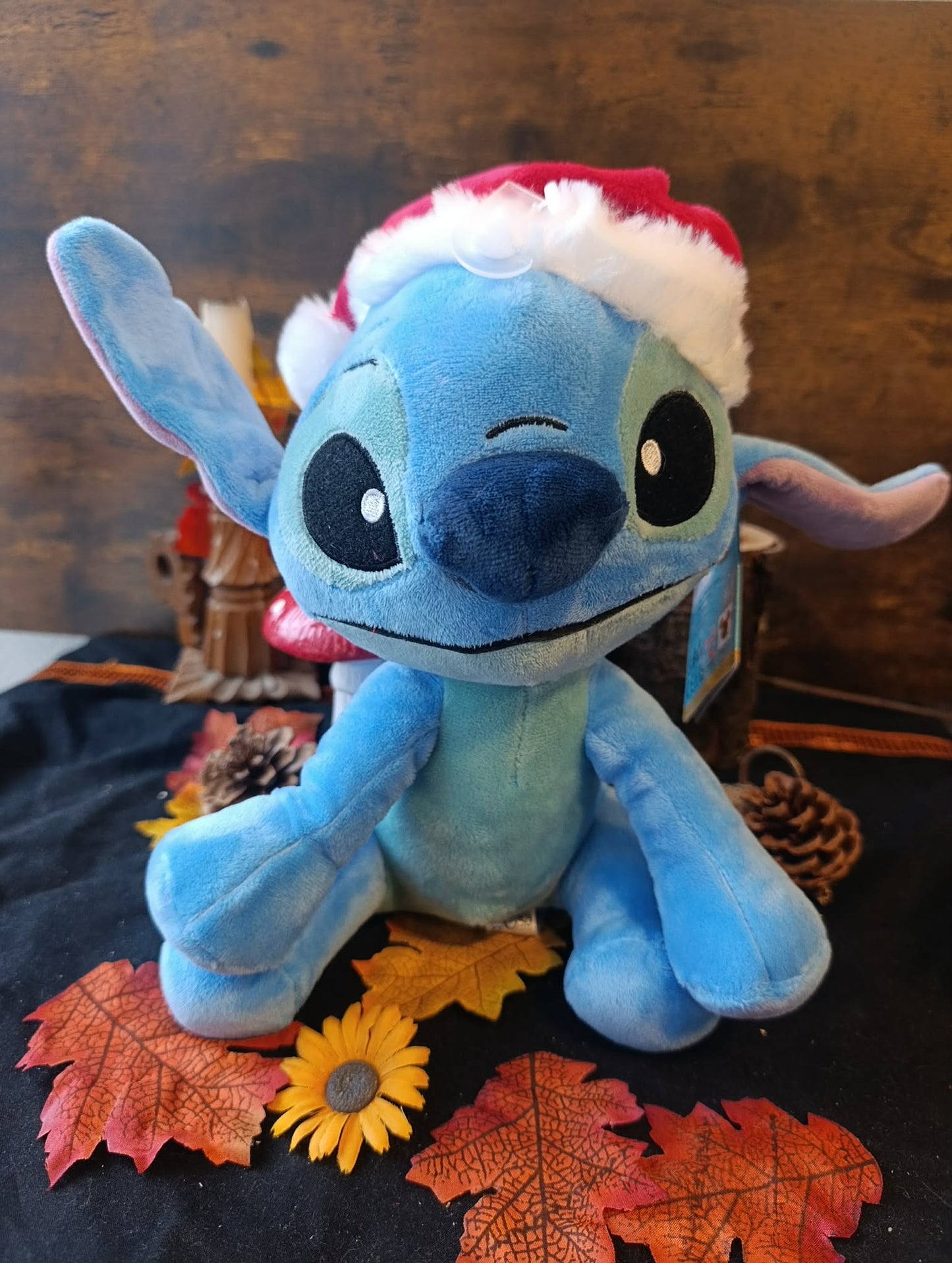peluche stitch bonnet noël