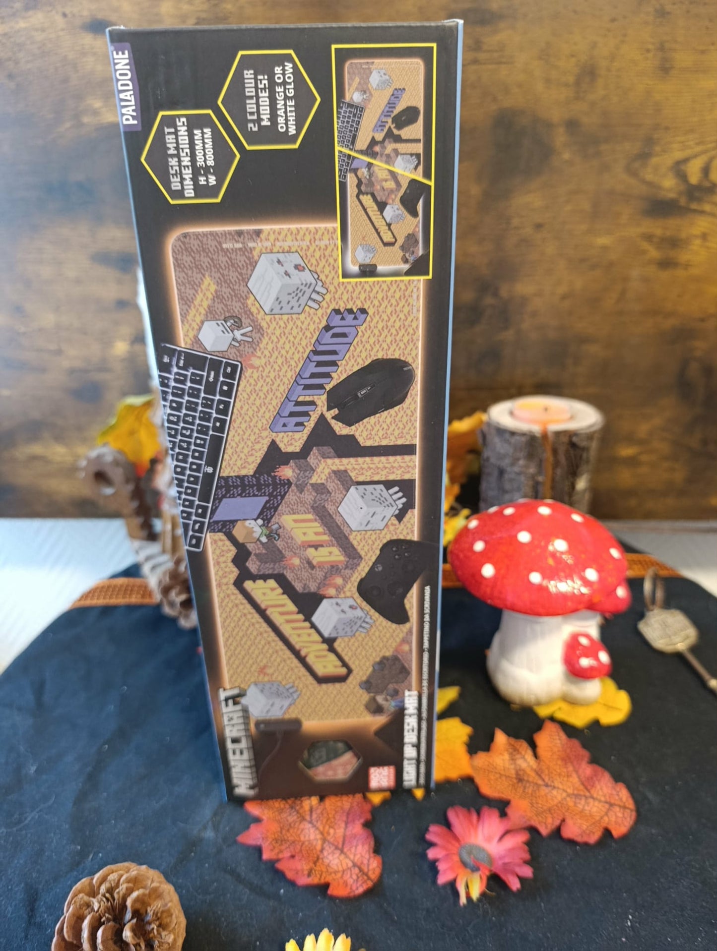 Tapis de souris Minecraft lumineux