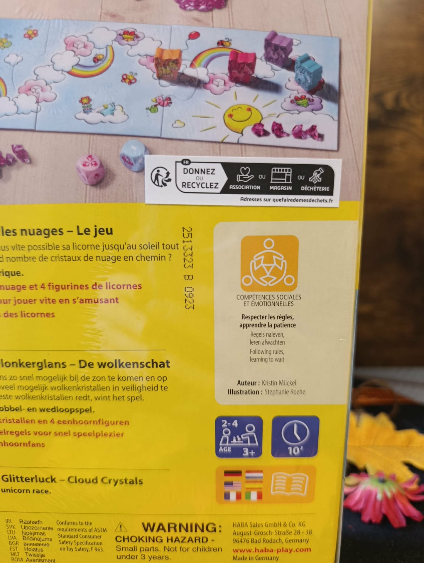 Jeu Licornes dans les nuages