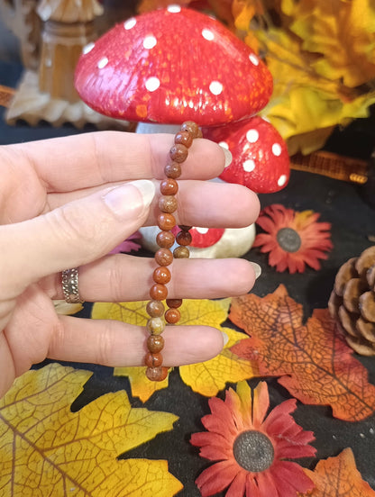 Bracelet Jaspe rouge