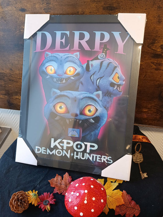 Cadre illustration Kpop demon Hunter Derpy