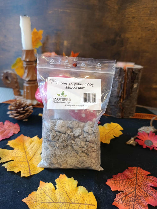 Encens en grain benjoin noir