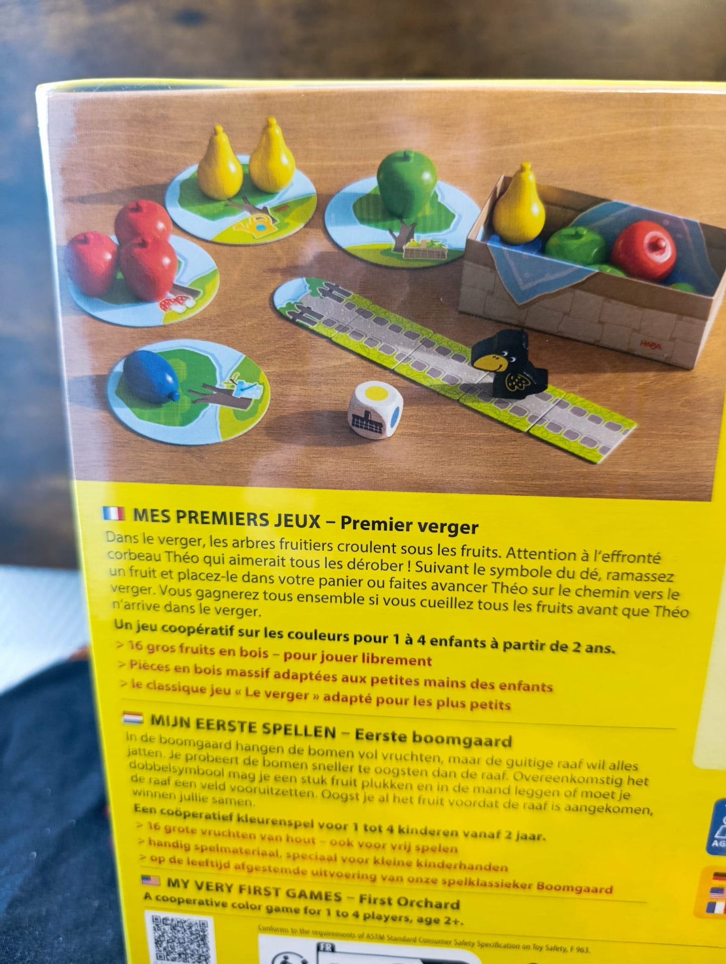 Jeu Mon premier Verger