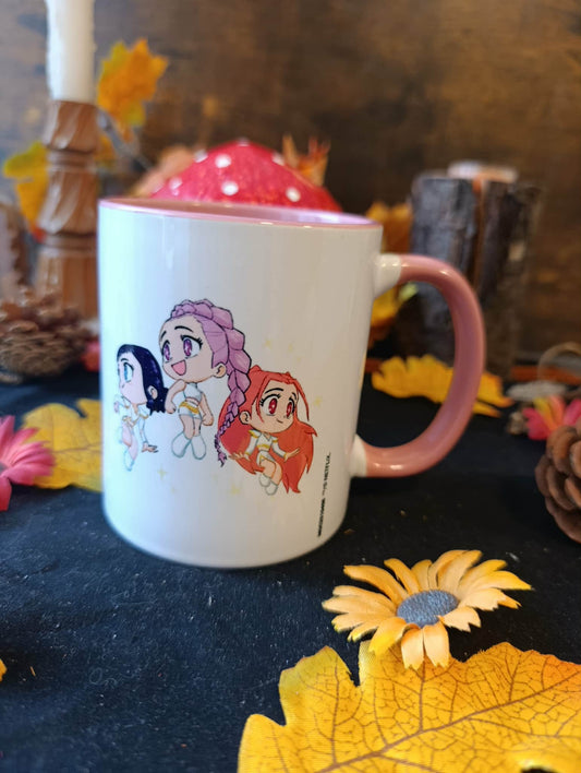 tasse kpop demon hunter chibi