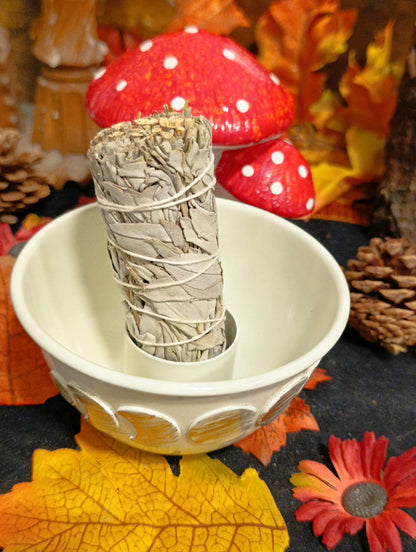 Bol de fumigation phases de Lune