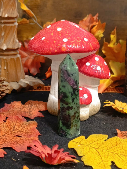 Pointe Rubis Zoïsite