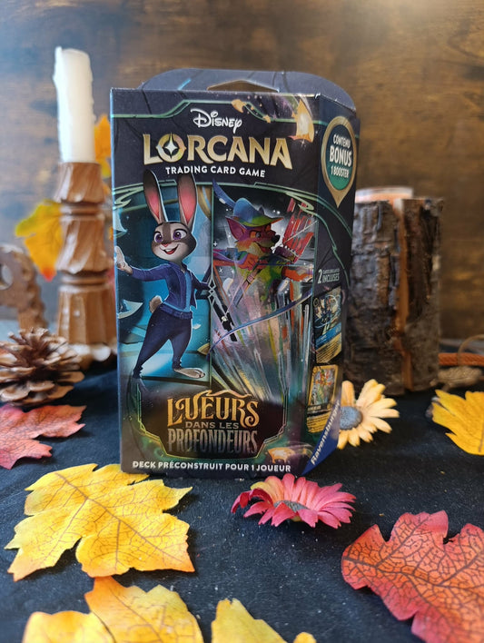 Deck Lorcana chapitre 10 Judy Hopps et robin des bois