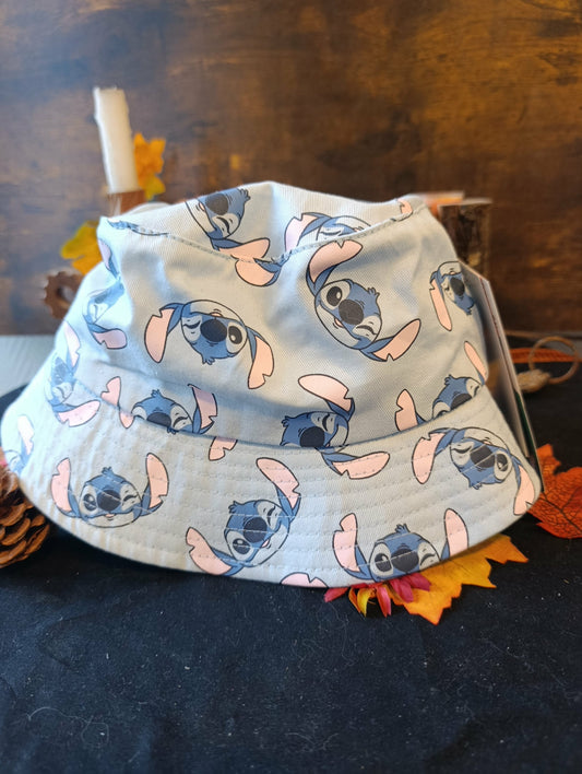 Bob bleu ciel stitch 52 cm enfant