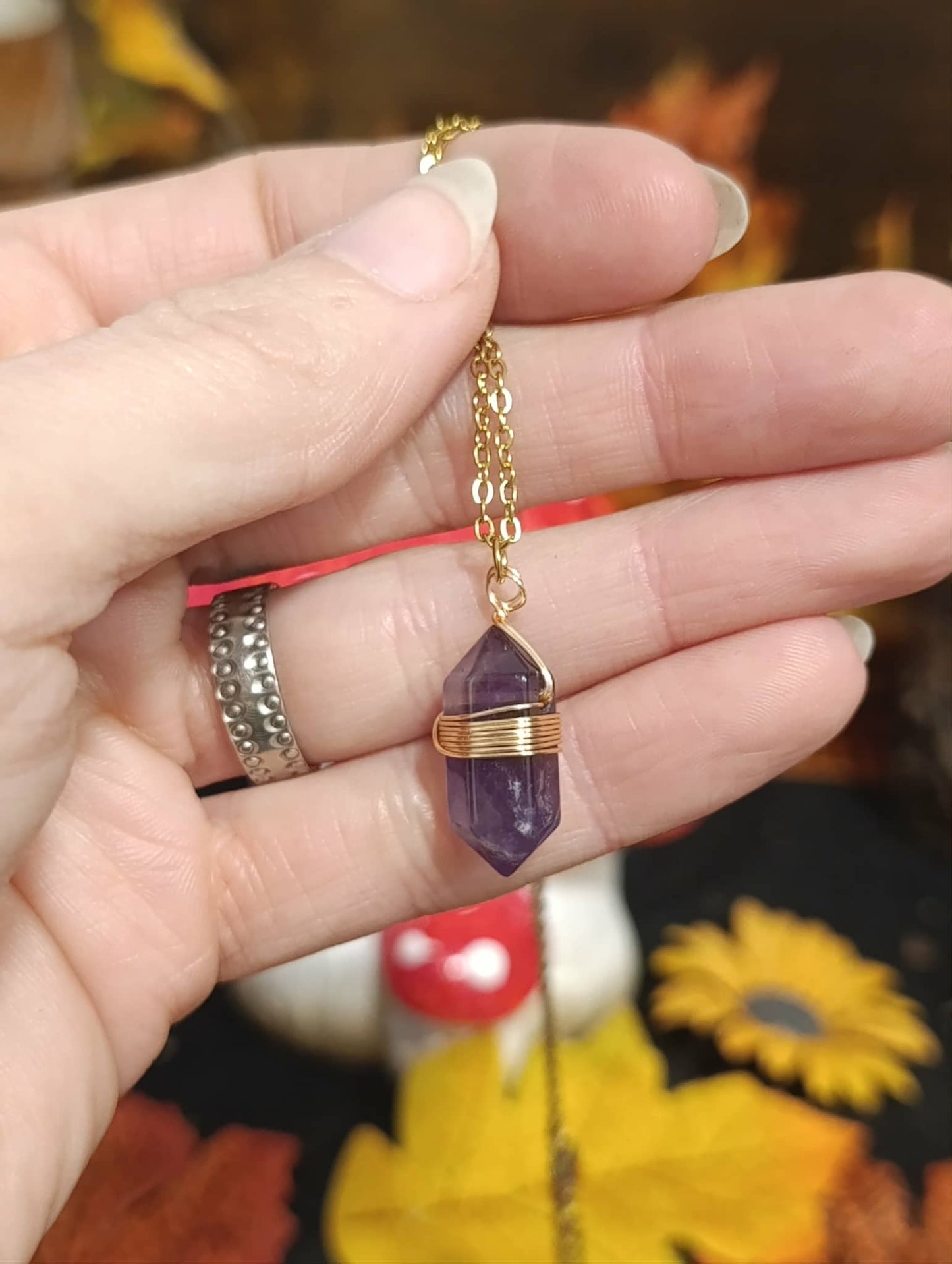 Collier Essentiana Boho Améthyste