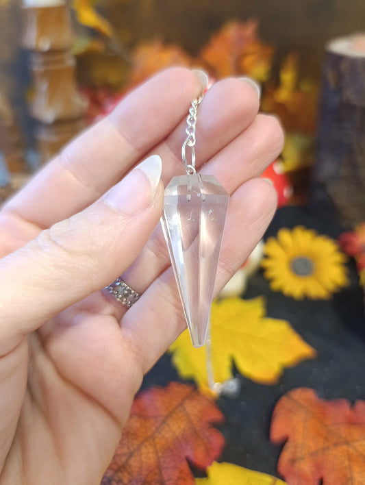 Pendule Cristal de roche pointe