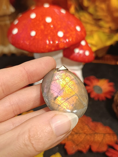 Pendentif Labradorite violette