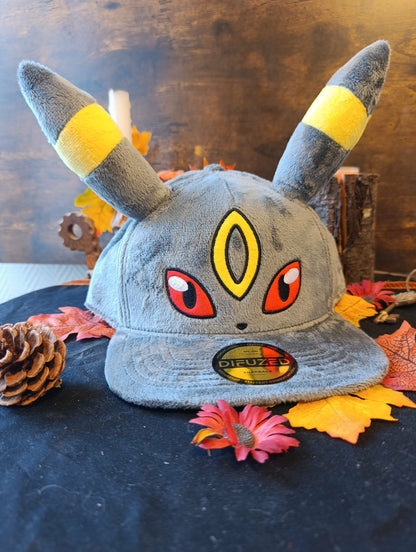 Casquette Noctali peluche avec oreilles Officielle Difuzed