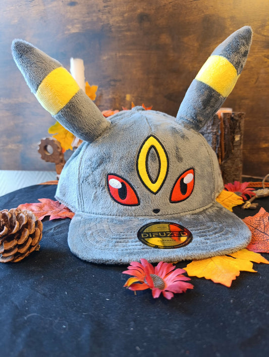 Casquette Noctali peluche avec oreilles Officielle Difuzed