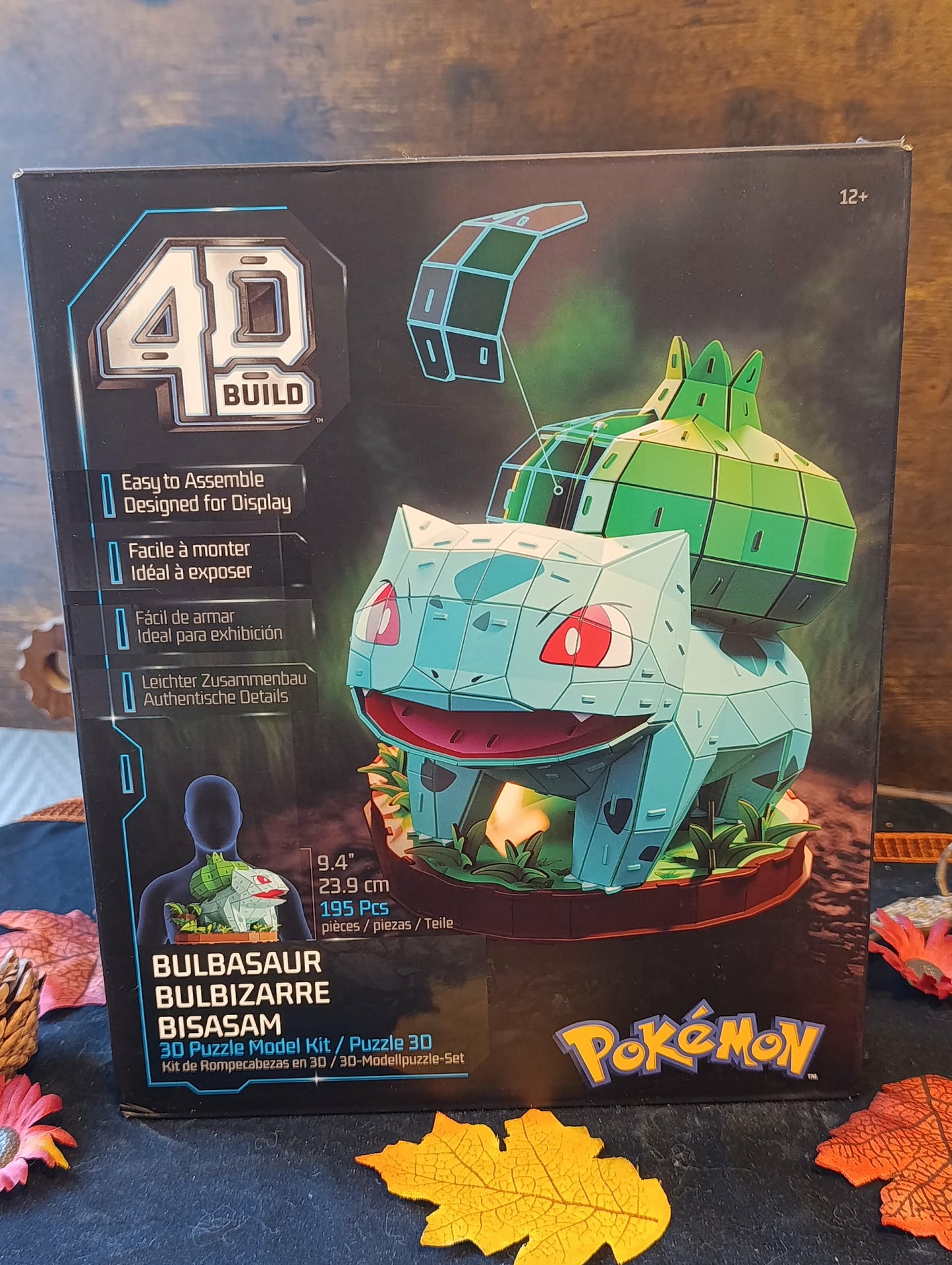 Puzzle model kit 4Dbuild Bulbizarre pokémon