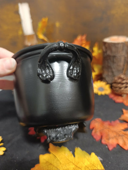 Chaudron métal pentacle