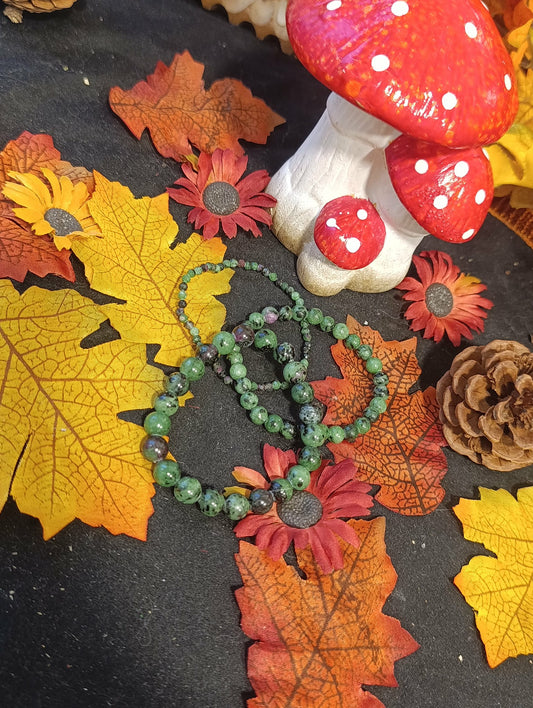 Bracelet Rubis Zoïsite