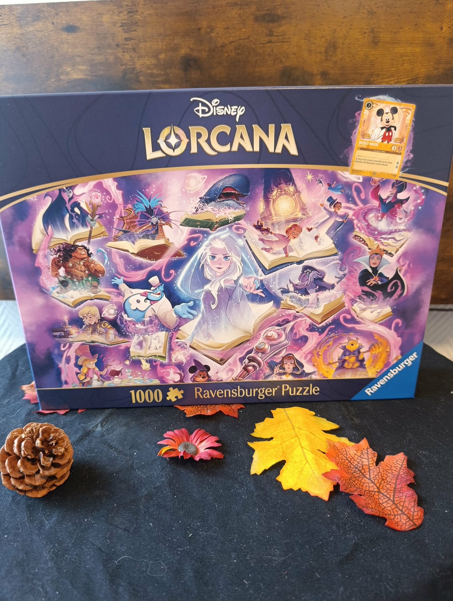 Puzzle lorcana violet 1000 pièces