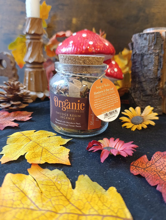 Encens Organic Goodness Mandarine et feuilles de Laurier